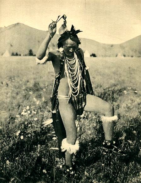 Photo d'un shaman Algonquin