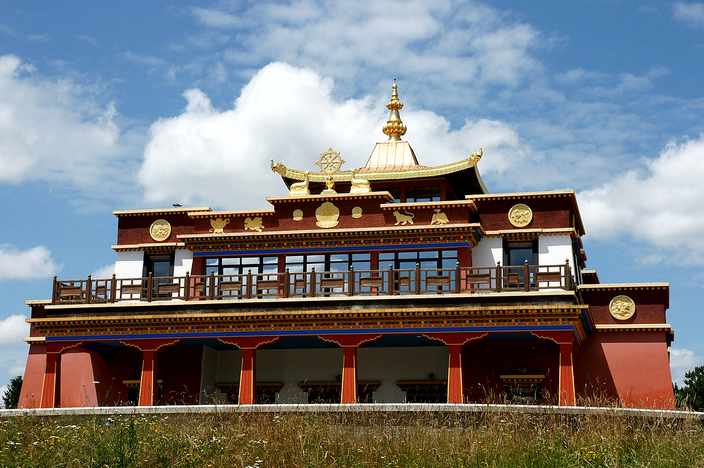 Photo du temple du Bost