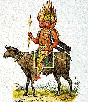 dessin du dieu Brahma