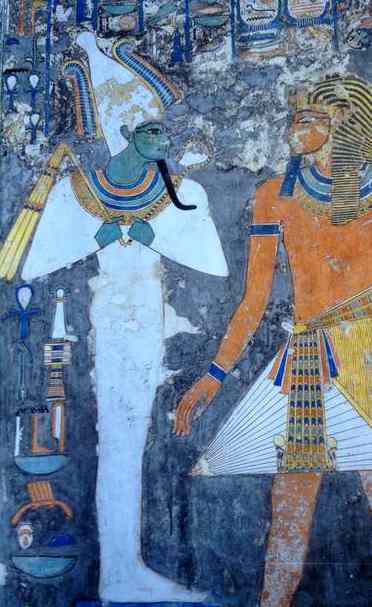Fresque classique d'Osiris