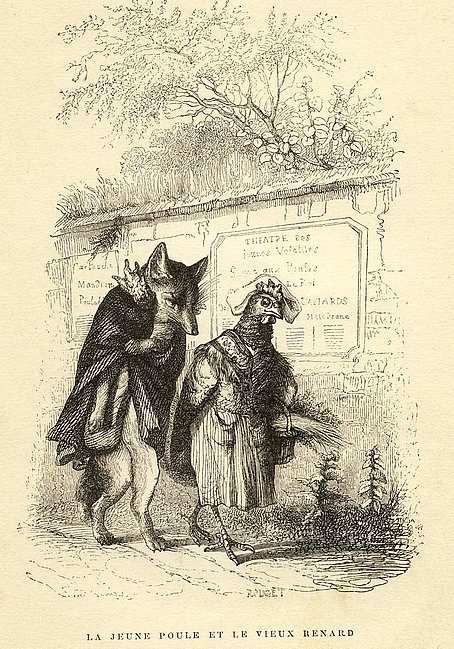 Illustration de Grandville