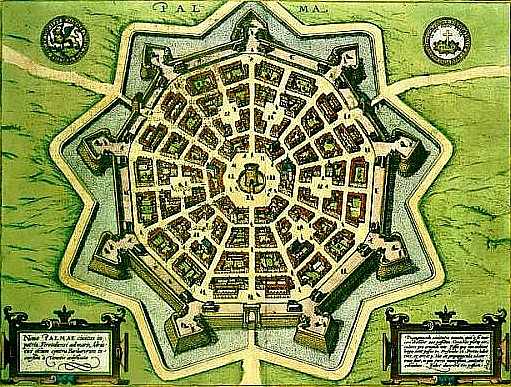 Plan d'une cité circulaire