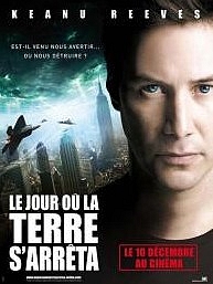 L'affiche du film de 2008 : Le jour ou la terre s’arrêta