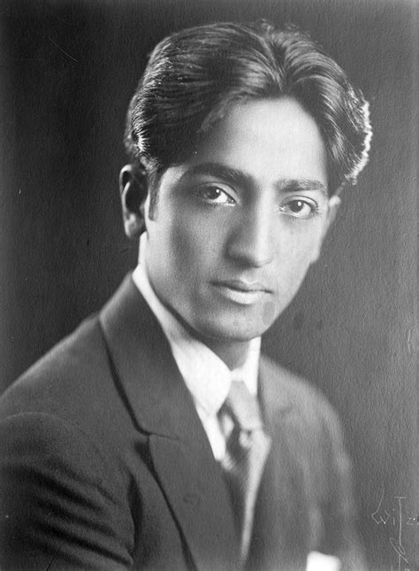 photo du jeune Krishnamurti